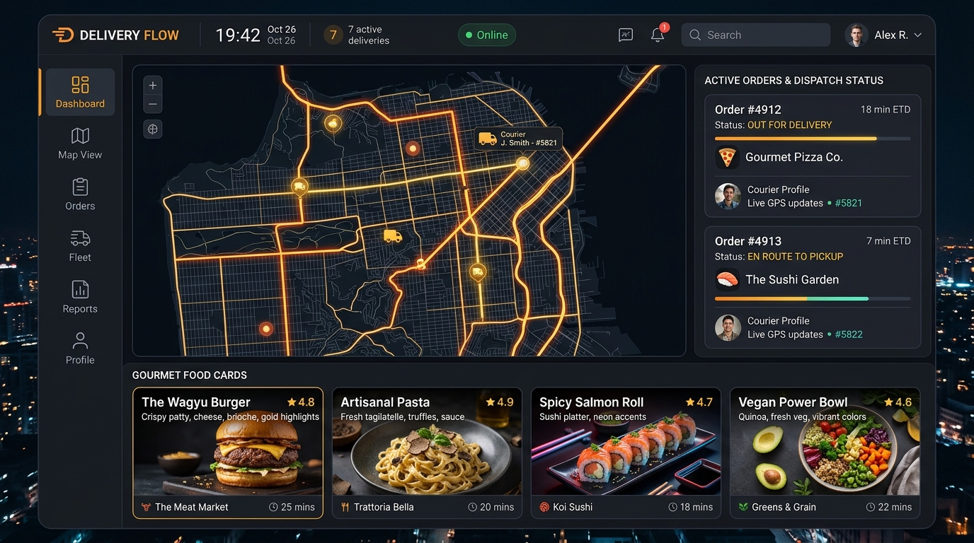 BiteExpress Food Delivery App